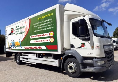 Location de camions Maroc demenagement casablanca pas chere